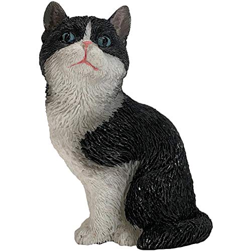 Sandicast Mini-Katzen-Skulptur Smoking American Kurzhaar Schwarz/Weiß Sandicast Mini-Katzen-Skulptur Smoking American Kurzhaar Schwarz/Weiß von Sandicast