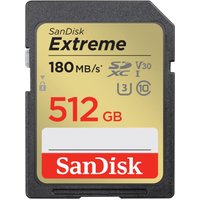 SanDisk Extreme 512GB SDXC MC Speicherkarte von Sandisk