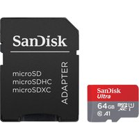 SanDisk Ultra microSDXC Speicherkarten 64GB - 2 Pack + SD Adapter von Sandisk