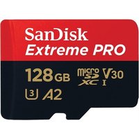 SanDisk Extreme® PRO microSDXC Speicherkarte 128GB mit SD-Adapter von Sandisk