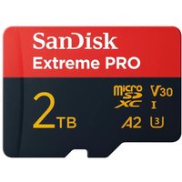 SanDisk Extreme® PRO microSDXC Speicherkarte 2 TB mit SD-Adapter von Sandisk