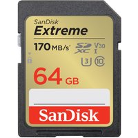 SanDisk Extreme SD UHS-I Speicherkarte 64GB von Sandisk