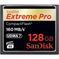 SanDisk Extreme PRO R160/W150 CompactFlash Card 128GB von Sandisk