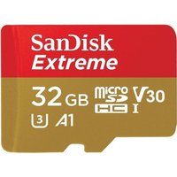 SanDisk Extreme microSDHC Speicherkarte 32GB + SD-Adapter von Sandisk