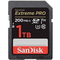 SanDisk Extreme PRO SDXC-Karte 1000GB Class 10 UHS-I stoßsicher, Wasserdicht SanDisk Extreme PRO SDXC-Karte 1000GB Class 10 UHS-I stoßsicher, Wasserdicht von Sandisk