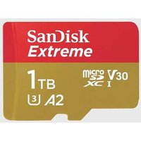SanDisk Extreme microSDXC-Karte 1024GB UHS-Class 3stoßsicher, Wasserdicht von Sandisk