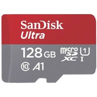 SanDisk microSDXC Ultra 128GB (A1/UHS-I/Cl.10/140MB/s) + Adapter  Mobile  microSDXC-Karte 128GB A von Sandisk