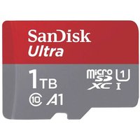 SanDisk microSDXC Ultra 1TB (A1/UHS-I/Cl.10/150MB/s) + Adapter  Mobile  microSDXC-Karte 1TB A1 Ap von Sandisk