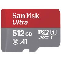 SanDisk microSDXC Ultra 512GB (A1/UHS-I/Cl.10/150MB/s) + Adapter  Mobile  microSDXC-Karte 512GB A von Sandisk