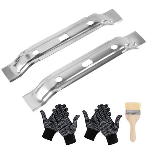 Sandiyago 2 Stück Mähroboter Messer Kompatibel mit Stihl Mähroboter iMOW RMI 422 422P 422PC RMI422 P C, Messerklingen für Mähroboter（with 2 Stück Handschuhe & 1 Stück Bürsten） von Sandiyago
