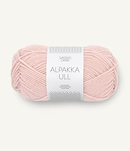 Alpakka Ull ca.100 m col. 3521 perlerosa 50 g von Sandnes Garn