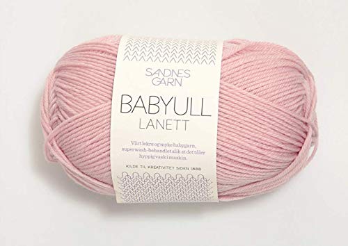 Babyull Lanett col.4312 covered pink ca.175 m 50 g von Sandnes Garn