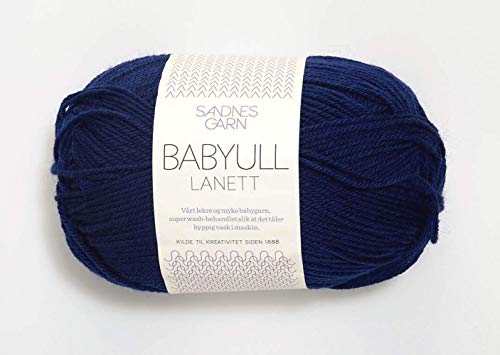 Babyull Lanett col.5575 navy ca.175 m 50 g von Sandnes Garn