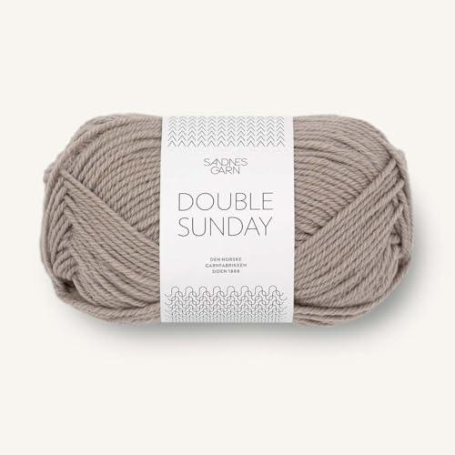 Double Sunday ca.108 m col.2351 taupe von Sandnes Garn