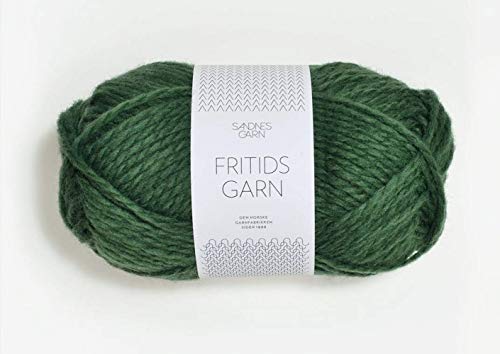 Fritidsgarn col.8264 green ca.70 m 50 g von Sandnes Garn