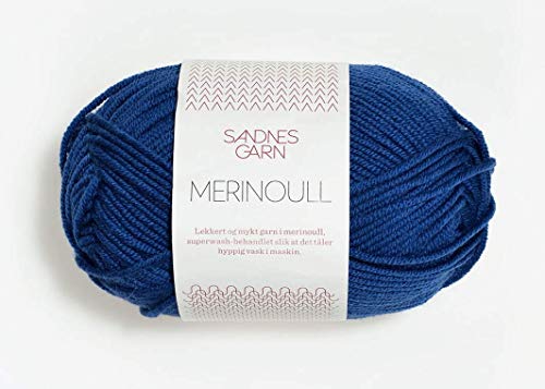 Merinoull col.5846 blue ca.105 m 50 g von Sandnes Garn