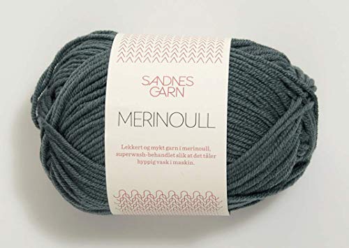 Merinoull col.7572 petroleum ca.105 m 50 g von Sandnes Garn