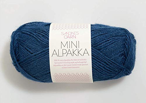 Mini Alpakka col.6063 ink blue ca.150 m 50 g von Sandnes Garn