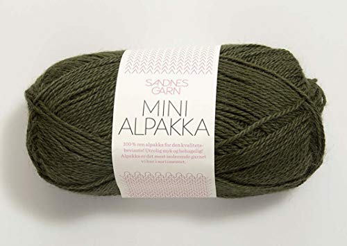 Mini Alpakka col.9573 moss ca.150 m 50 g von Sandnes Garn