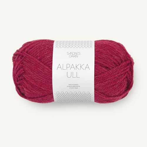 SANDNES GARN Alpakka Ull - Farbe: Rumba Red (4255) - 50 g/ca. 100 m Wolle von Sandnes Garn