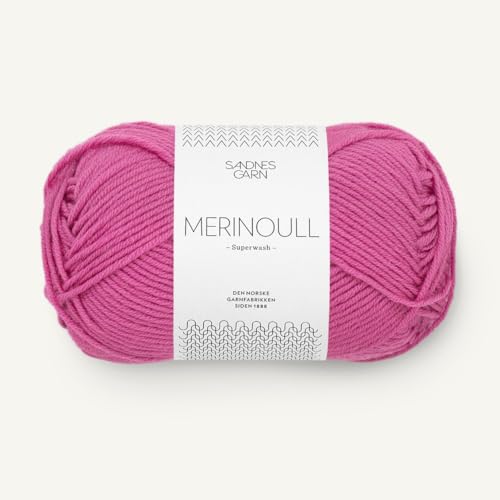 SANDNES GARN Merinoull - Farbe: Magenta (4628) - 50 g/ca. 105 m Wolle von Sandnes Garn