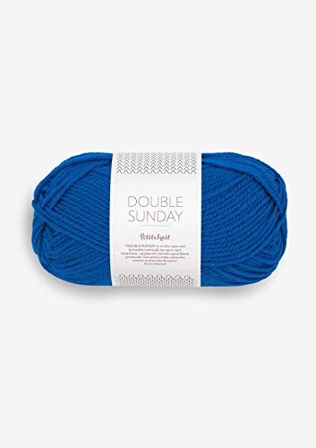 Sandnes Garn Double Sunday 6046 Electric Blue von Sandnes Garn