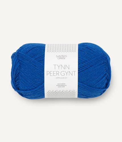 Sandnes Garn Tynn Peer Gynt ca. 205 m col. 6046 jolly blue 50 g von Sandnes Garn