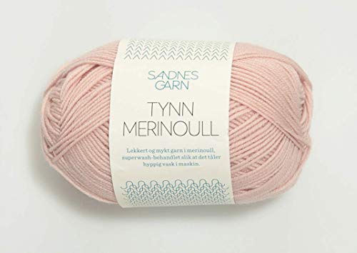 Tynn Merinoull col.3511 powder pink ca.175 m 50 g von Sandnes Garn