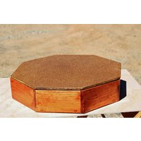 Achteck Tablett M. Deckel von SandplayCreations