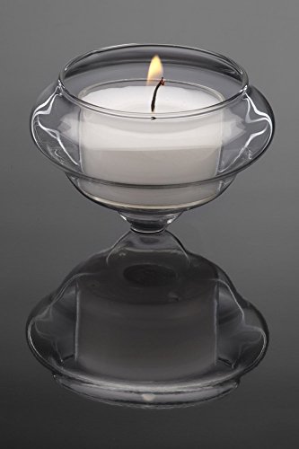Teelichthalter SWIM Teelichtglas Glas Kerzenglas Ø 7cm von Sandra Rich