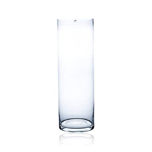 Bodenvase, Blumenvase Zylinder CYLI H. 75cm D. 25cm Glas rund Sandra Rich Bodenvase, Blumenvase Zylinder CYLI H. 75cm D. 25cm Glas rund Sandra Rich von Sandra Rich