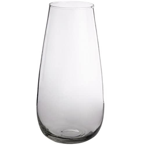 Sandra Rich Flower Glass vase - klar - 14x14x26cm - Glas von Sandra Rich