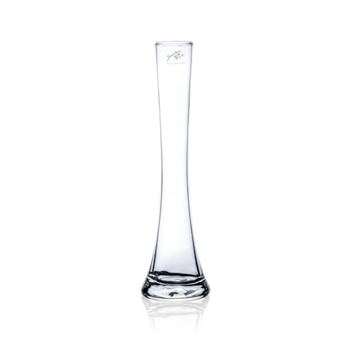 Sandra Rich Glasvase, Blumenvase SOLIFLEUR H. 32cm Ø 5cm + 8,5cm transparent von Sandra Rich