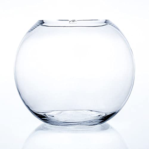 Glasvase GLOBE Glas Vase Tischvase Blumenvase rund, Ø 35 cm von Sandra Rich