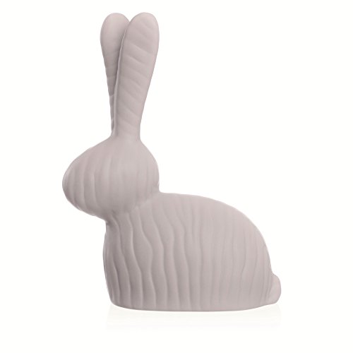 Sandra Rich Keramik HASE Figure Ceramic Rabbit small - mud 13 cm in grau Schlamm -45 von Sandra Rich