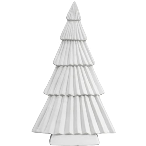 Sandra Rich, Keramik- Baum Timeless 23 cm. Deko Tannenbaum, Tanne in Creme, Weiss. 10600-6-40 von Sandra Rich