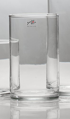 Sandra Rich 5er Set Dekoglas CYLI klar 15cm Ø 10cm von Sandra Rich
