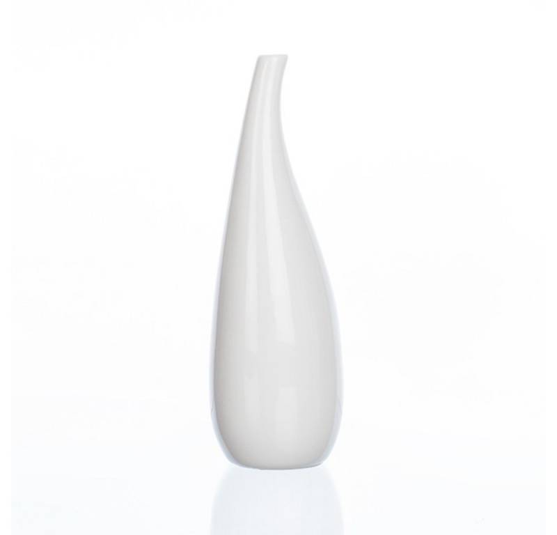 Sandra Rich Dekovase Blumenvase, Porzellan- VASE "CURVED" 15cm. 1 STÜCK. von Sandra Rich