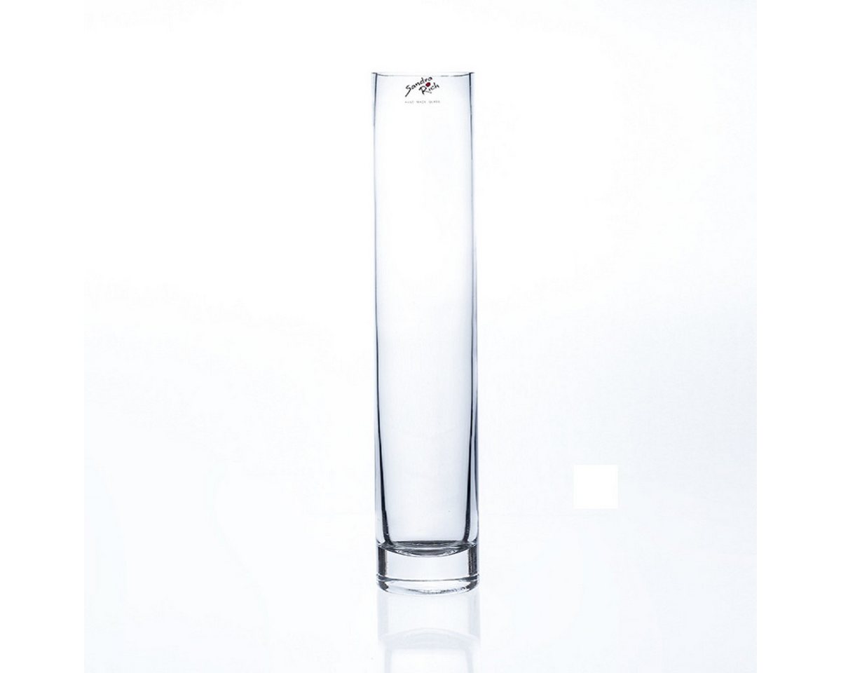Sandra Rich Dekovase SANDRA RICH, Solifleur, schlanke Glas Vase 5 x 30cm Sandra Rich Dekovase SANDRA RICH, Solifleur, schlanke Glas Vase 5 x 30cm von Sandra Rich