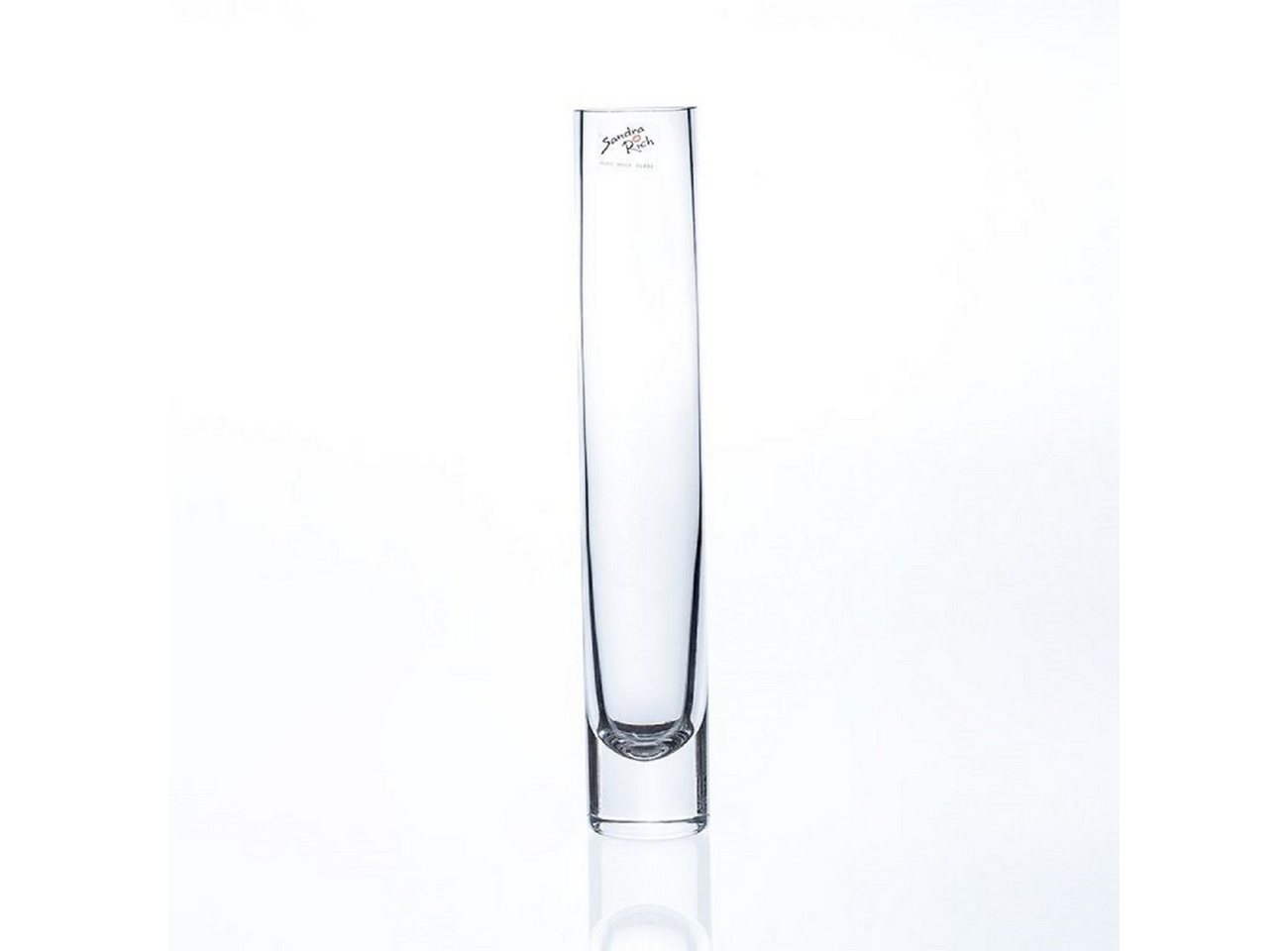 Sandra Rich Dekovase SANDRA RICH, Solifleur, schlanke Glas Vase 6 x 30cm Sandra Rich Dekovase SANDRA RICH, Solifleur, schlanke Glas Vase 6 x 30cm von Sandra Rich