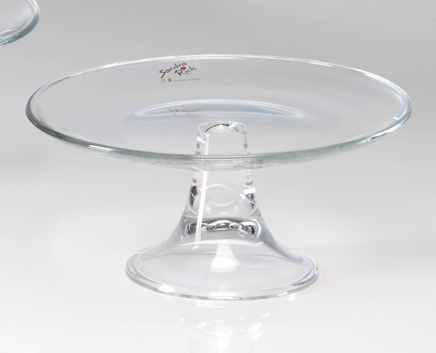 Sandra Rich Etagere BANQUET - footed cake plate, Glas von Sandra Rich