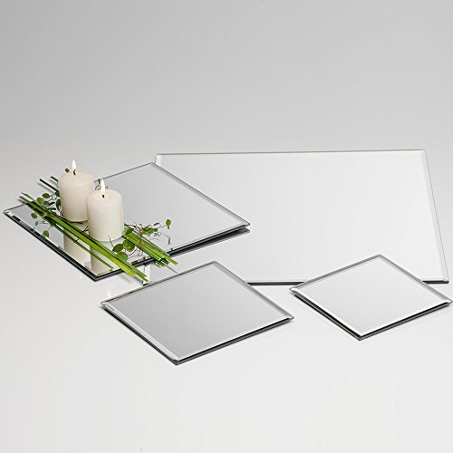 SANDRA RICH Quadratische Spiegelplatte, 15 x 15 x 0,5 cm, e.6 von Sandra Rich