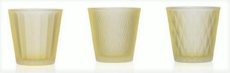 Sandra Rich Teelichthalter SANDRA RICH, 3x Teelichtglas "LUMIÉRE" Windlicht 7,5cm MATT Sandra Rich Teelichthalter SANDRA RICH, 3x Teelichtglas "LUMIÉRE" Windlicht 7,5cm MATT von Sandra Rich