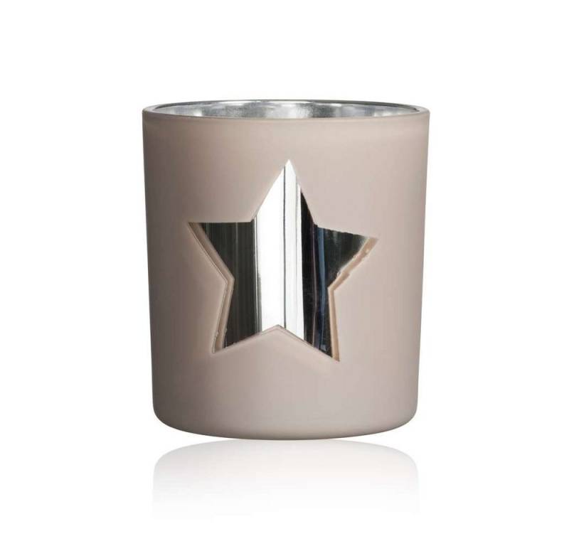 Sandra Rich Teelichthalter SANDRA RICH, GLAS-TEELICHT "STAR" STERN, verspiegelt ca 8cm. Sandra Rich Teelichthalter SANDRA RICH, GLAS-TEELICHT "STAR" STERN, verspiegelt ca 8cm. von Sandra Rich
