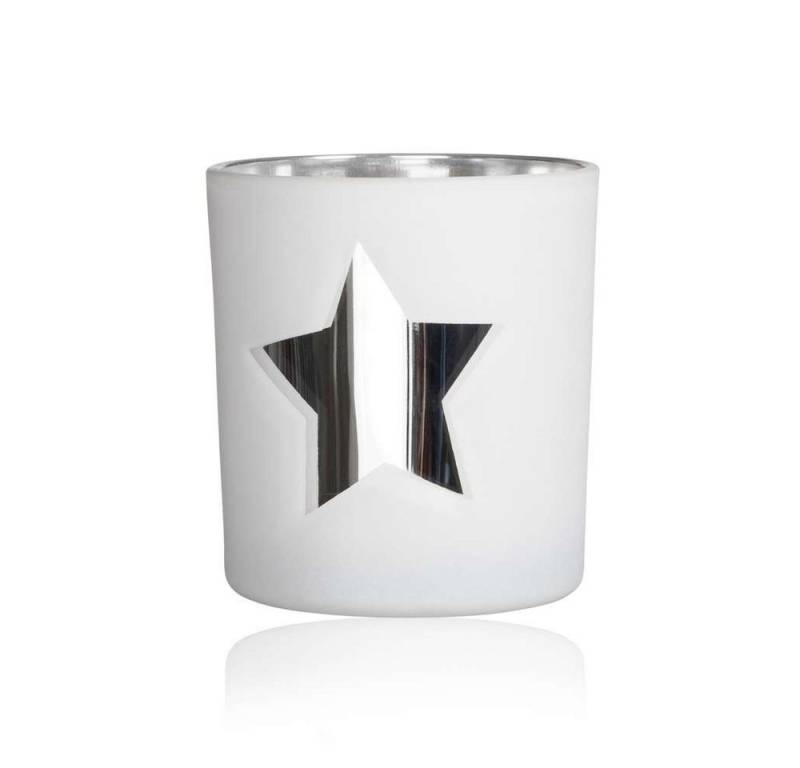 Sandra Rich Teelichthalter SANDRA RICH, GLAS-TEELICHT "STAR" STERN, verspiegelt ca 8cm. Sandra Rich Teelichthalter SANDRA RICH, GLAS-TEELICHT "STAR" STERN, verspiegelt ca 8cm. von Sandra Rich