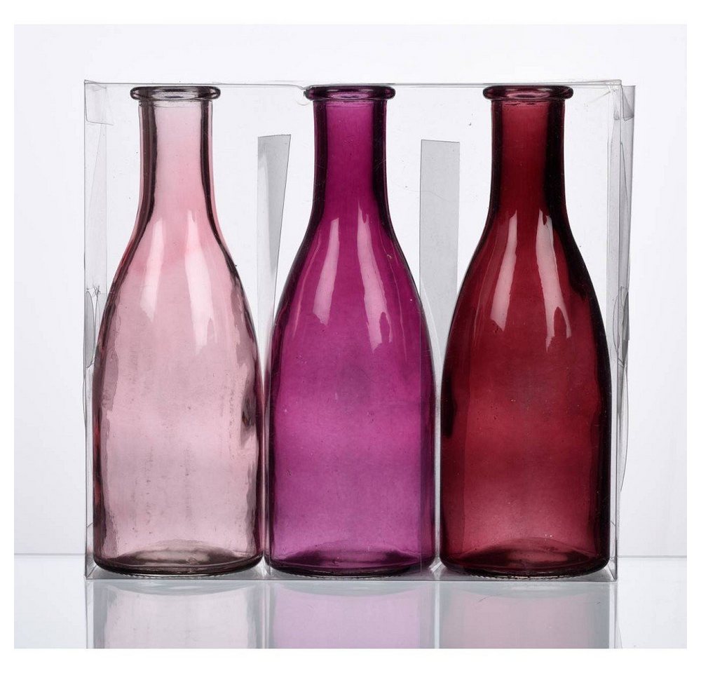 Sandra Rich Deko-Glas, Pink H:18.5cm D:6.5cm Glas von Sandra Rich