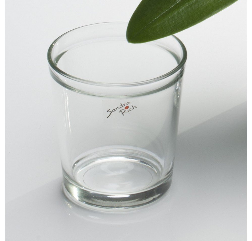 Sandra Rich Übertopf Orchid, Transparent H:13.5cm D:12.5cm Glas von Sandra Rich