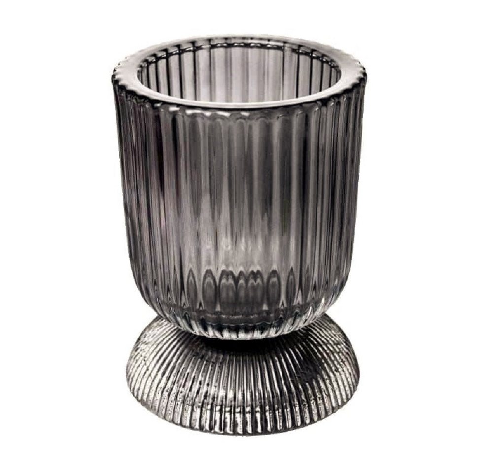 Sandra Rich Windlicht SANDRA RICH, "GOBLET", Teelichthalter, Teelichtglas 10cm von Sandra Rich