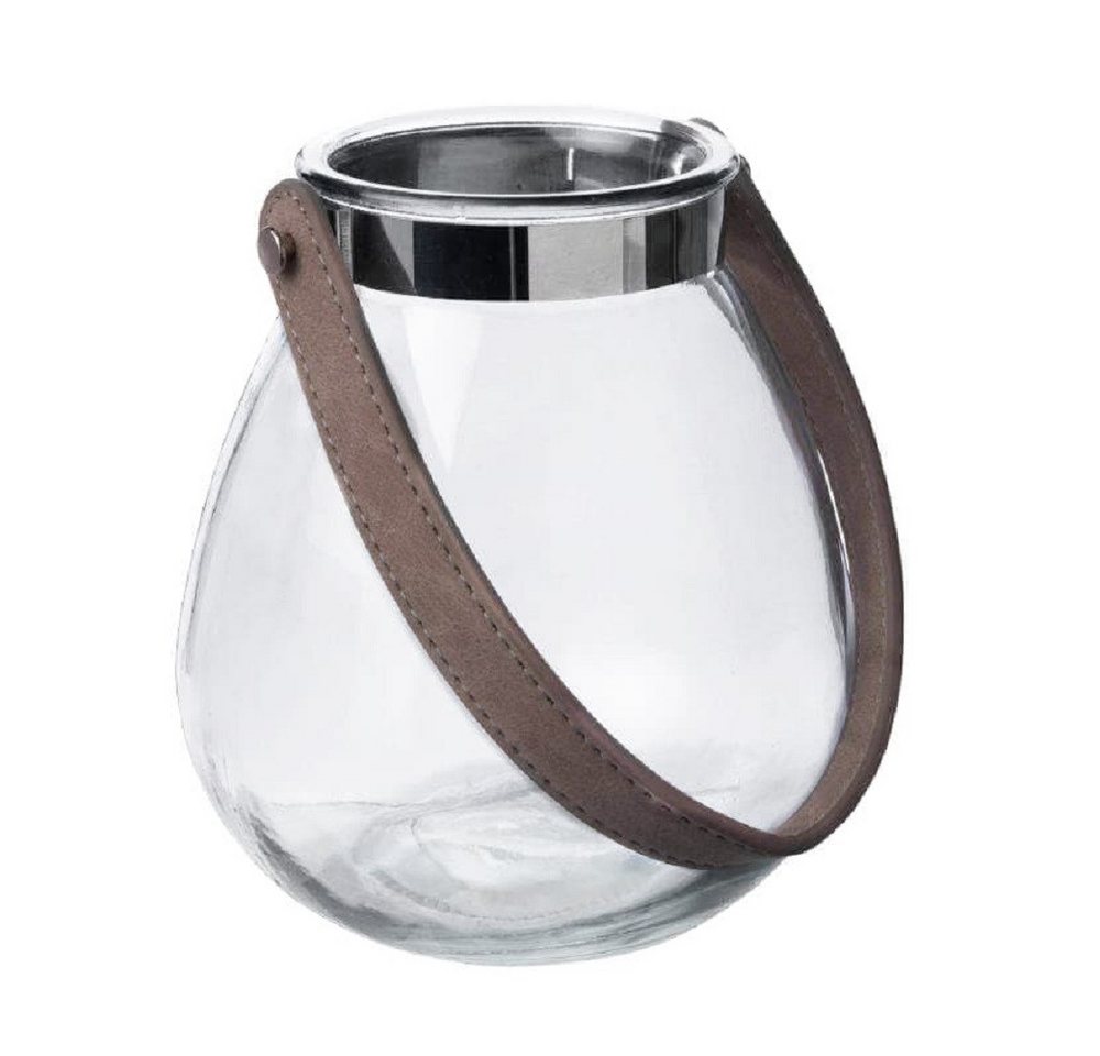 Sandra Rich Windlicht SANDRA RICH, Glaslaterne "BELLY" 16 cm in verschiedenen Farben von Sandra Rich