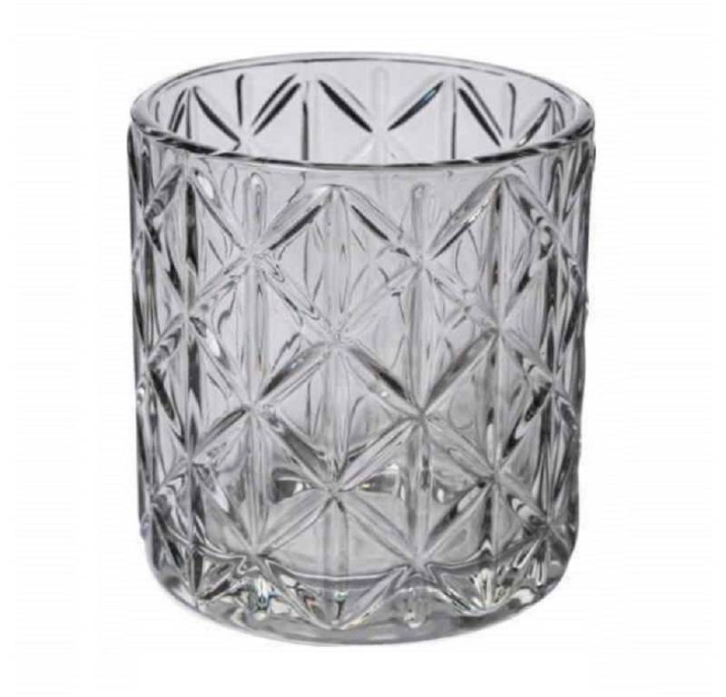 Sandra Rich Windlicht SANDRA RICH, "NOBLE" Teelichthalter, Teelichtglas 10cm von Sandra Rich